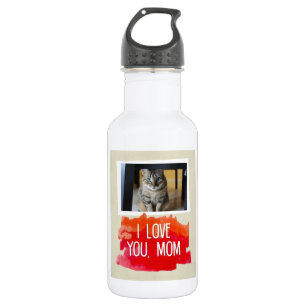 I Liebe Sie, Mama-kundenspezifische Edelstahlflasche