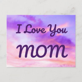 I Liebe Sie MAMA Postkarte