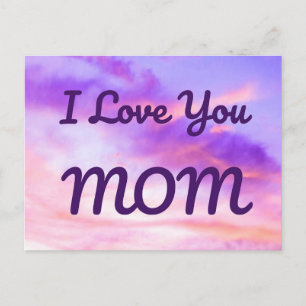 I Liebe Sie MAMA Postkarte
