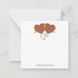 I Liebe Sie merken das Kartendesign Mitteilungskarte