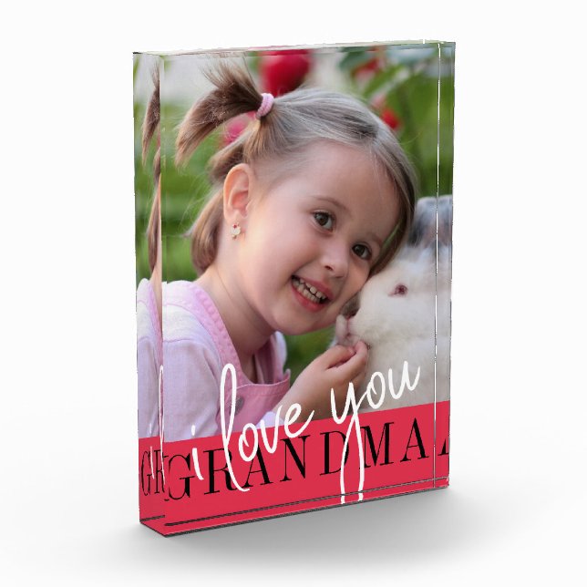 I Liebe Sie Oma Custom Foto (Links)