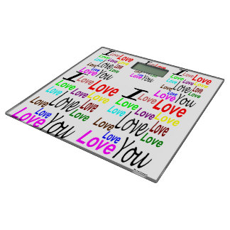 I Liebe Sie Personenwaage