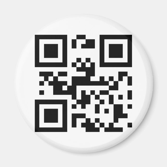 I Liebe Sie - QR-Code Magnet (Vorne)