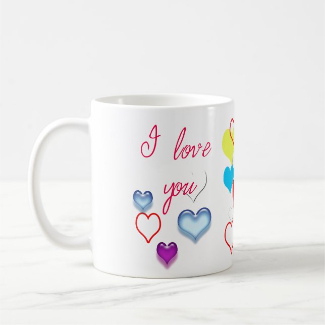 I Liebe Sie Tasse (Links)