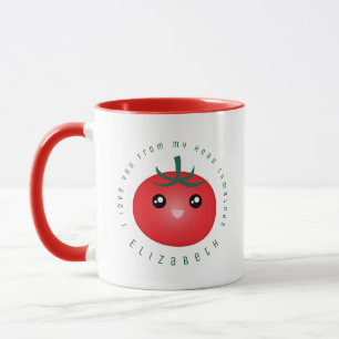 I Liebe Sie von meinem Haupttomate-lustigen Tasse