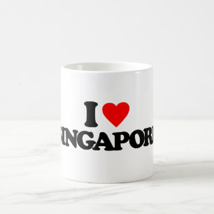 I LIEBE SINGAPUR TASSE