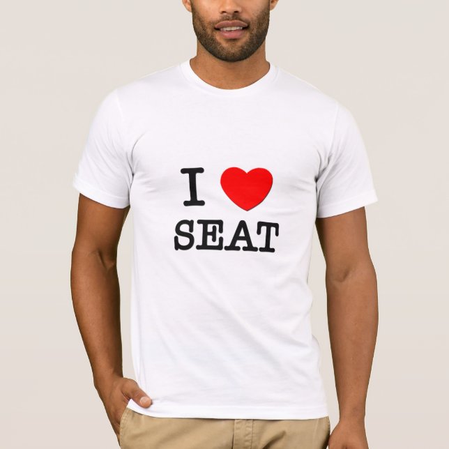 I Liebe-Sitz T-Shirt (Vorderseite)