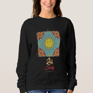 I Liebe Sizilien, Sizilien Italien Illustration Gr Sweatshirt