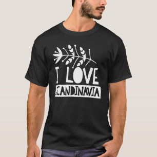 I Liebe Skandinavien Skandinavien Skandinavien Roo T-Shirt