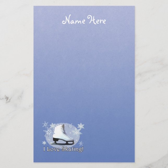 I Liebe-Skaten! Briefpapier (Vorderseite)