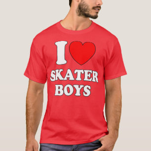 I Liebe Skater Boys Shirt für Skateboard Girls Mot