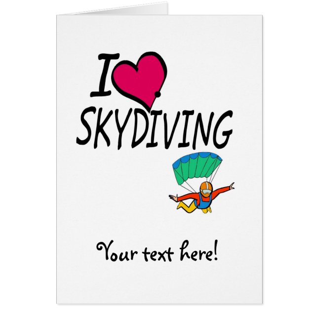 I Liebe Skydiving (Vorne)