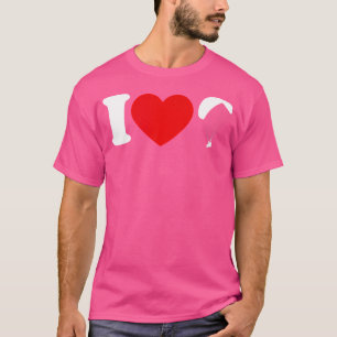 I Liebe Skydiving Für Skydiver Coole Luftsportski T-Shirt