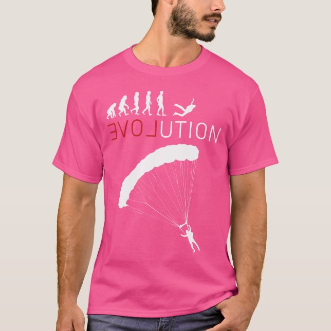 I Liebe Skydiving T-Shirt (Vorderseite)