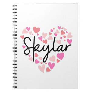 I Liebe Skylar Notizblock