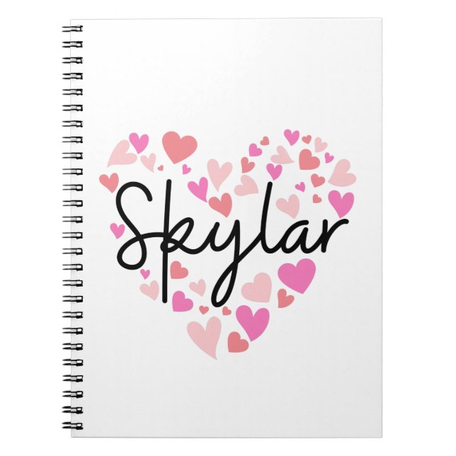 I Liebe Skylar Notizblock (Vorderseite)