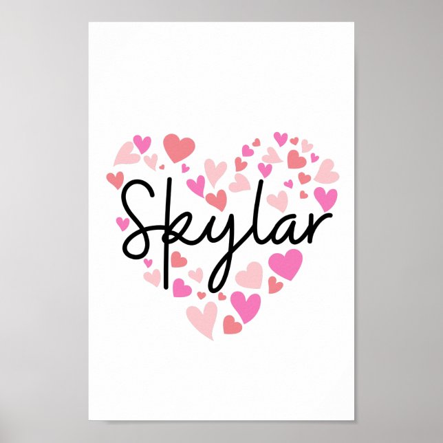 I Liebe Skylar Poster (Vorne)