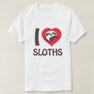 I Liebe Sloths T-Shirt