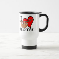 I Liebe Sloths Tasse