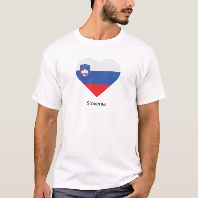 I Liebe Slowenien T-Shirt (Vorderseite)
