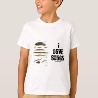 I Liebe Slugs (Naturalist / Natur) T-Shirt