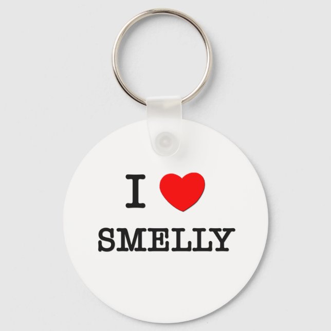 I Liebe Smelly Schlüsselanhänger (Vorderseite)