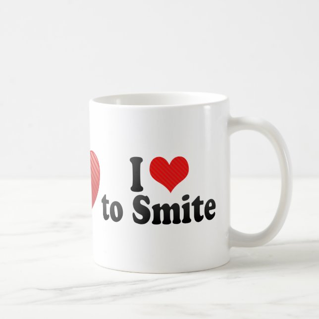 I Liebe Smite Kaffeetasse (Rechts)