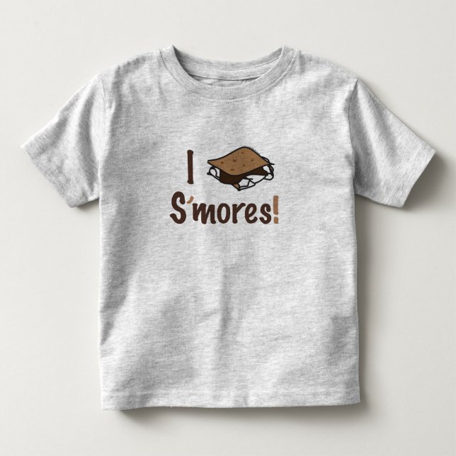I Liebe S'mores T Shirt (Vorderseite)