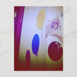 I Liebe Snailmail - Balloons Postkarte