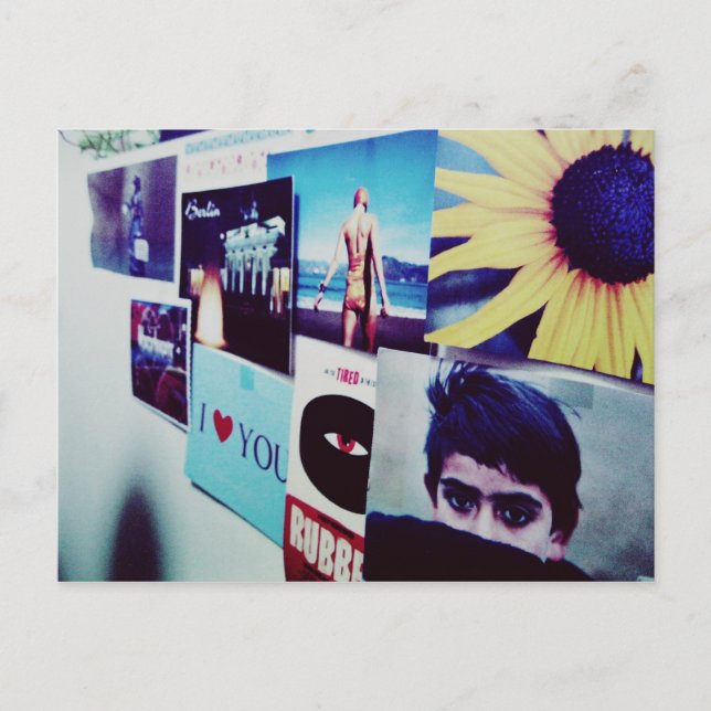 I Liebe Snailmail - Postkarten (Vorderseite)