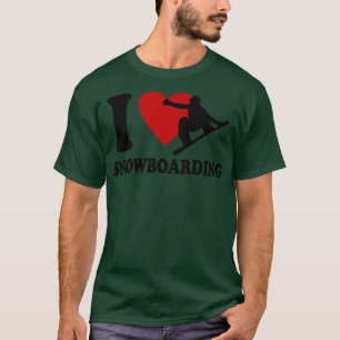 I Liebe Snowboarden T-Shirt