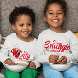 I Liebe Snuggle Season Baby T-shirt