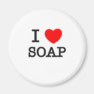 I Liebe Soap Magnet