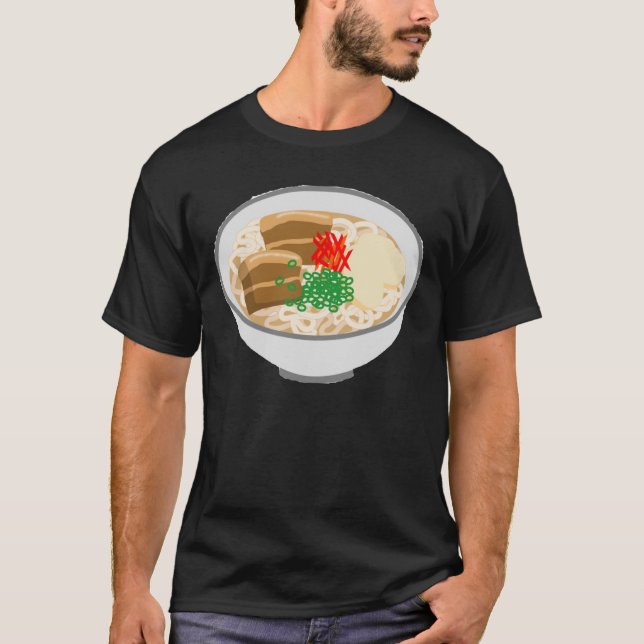 I Liebe soba (Japanisch / Okinawa Food) T - Shirt (Vorderseite)