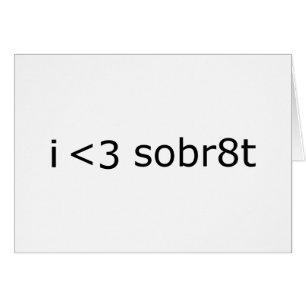 I Liebe Sobriety