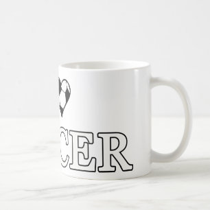 I Liebe Soccer Kaffeetasse