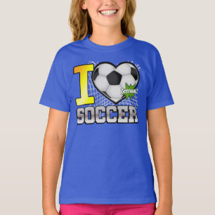 I Liebe SOCCER T - Shirt