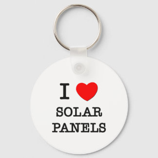 I Liebe Solarmodule Schlüsselanhänger