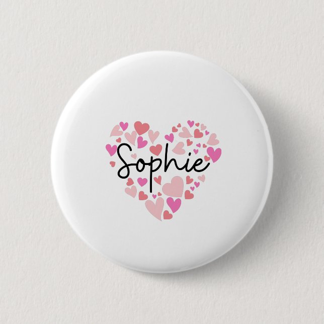 I Liebe Sophie Button (Vorderseite)
