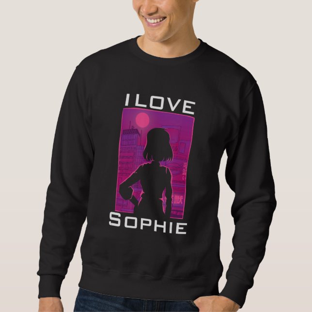 I Liebe Sophie Sweatshirt (Vorderseite)