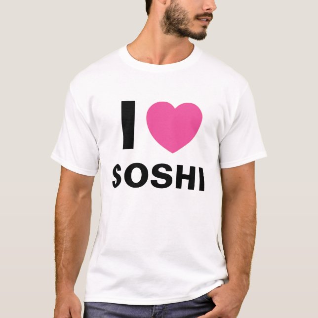 I Liebe Soshi T-Shirt (Vorderseite)