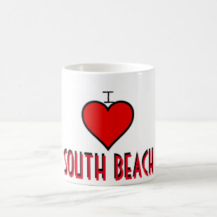 ~I Liebe South Beach~ TASSE, KÜMMERN SIE! Tasse