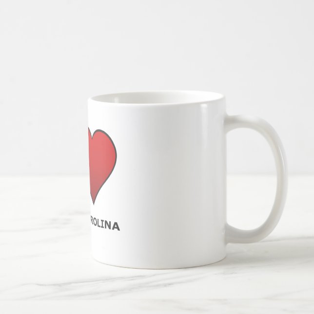 I LIEBE SOUTH CAROLINA KAFFEETASSE (Rechts)