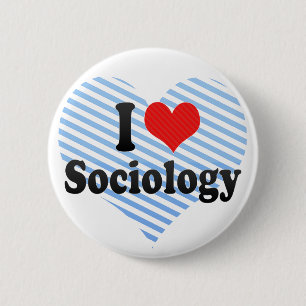 I Liebe-Soziologie Button