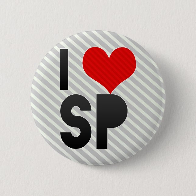 I Liebe SP Button (Vorderseite)