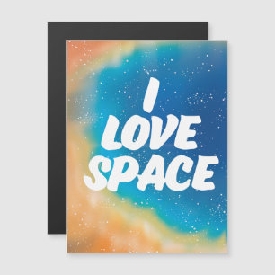 I Liebe Space Magnetkarte