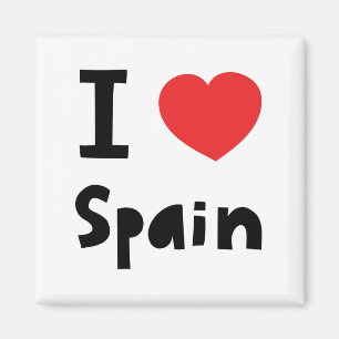 I Liebe Spanien Magnet