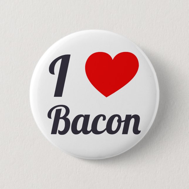 I Liebe-Speck Button (Vorderseite)