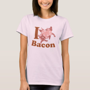I LIEBE-SPECK-Fliegenschwein T-Shirt
