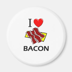 I Liebe-Speck Magnet